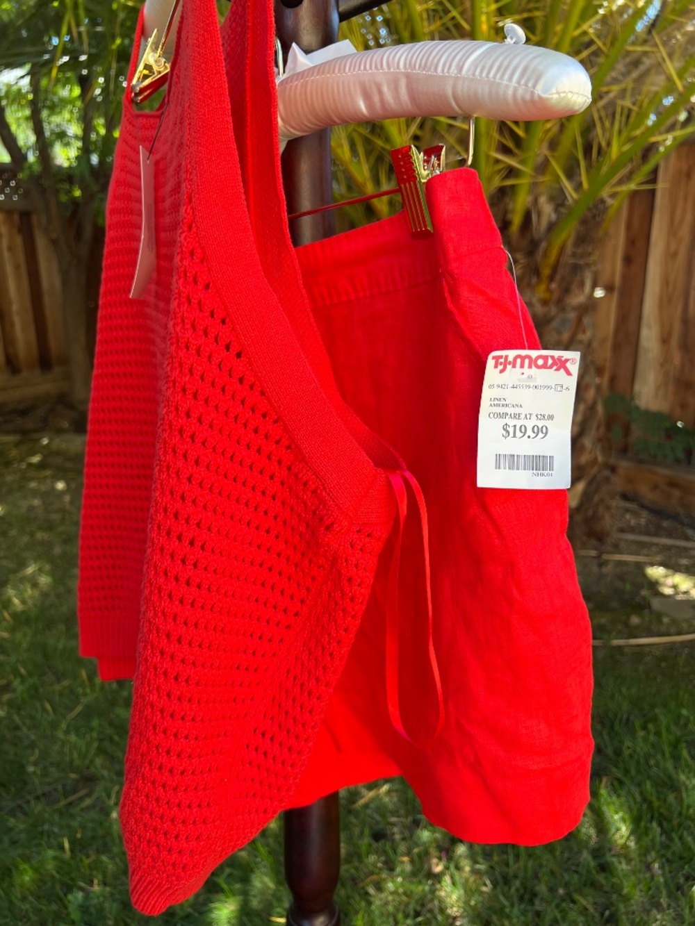 NWT Cynthia Rowley linen shorts SZ L - Picture 3 of 16